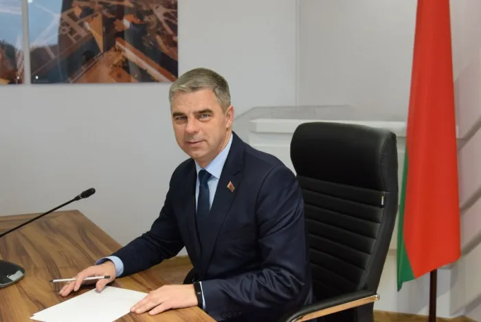 Старшыня Лідскага райвыканкама: "Я цалкам падтрымліваю тую місію, якую выконвае Расійская Федэрацыя" Аляксандр Вярсоцкі. Фота: lidanews.by