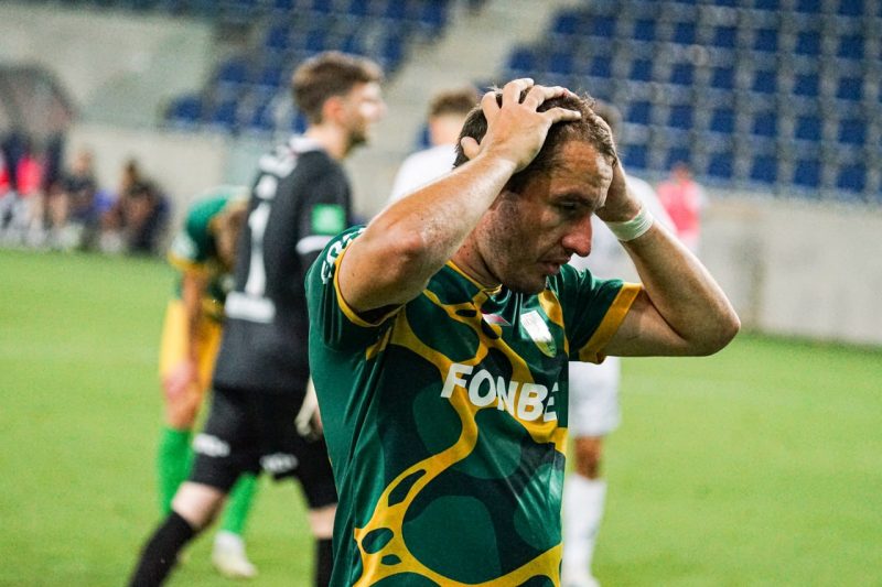 Футбольны клуб Нёман супраць Райо Вальекано з Мадрыда - матч еўракубка