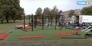 Каля трох гродзенскіх школ з'явяцца спартпляцоўкі. Туды могуць прыйсці і гараджане