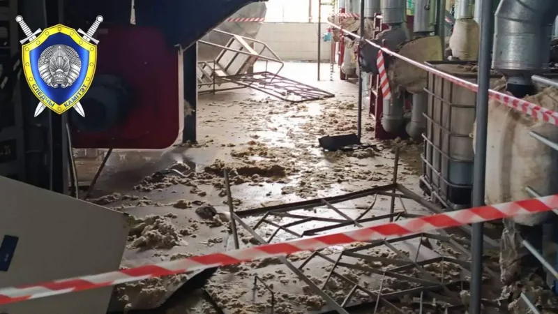 На «Хімвалакно» адбыўся выбух - адзін з супрацоўнікаў у шпіталі На «Хімвалакно» адбыўся выбух - адзін з супрацоўнікаў у шпіталі