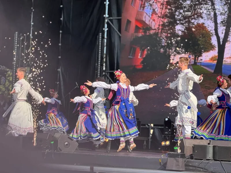 Дзень горада ў Гродне. Фота: гродзенскія дзяржаўныя медыя