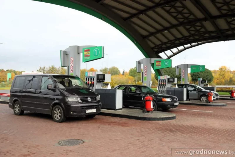 Рэйды на запраўках у Гродзенскай вобласці