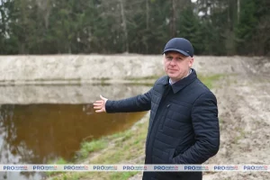 Возера ў вёсцы Рыбніца. Фота: