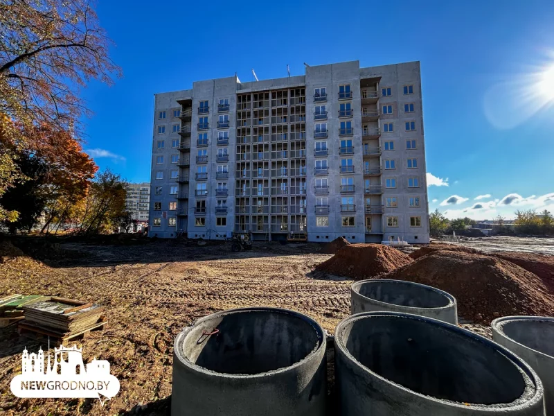 «Панэлькі падбіраюцца да цэнтра». Новы квартал у Гродне крытыкуюць жыхары і краязнаўцы шматпавярхоўка будаўніцтва Гродна