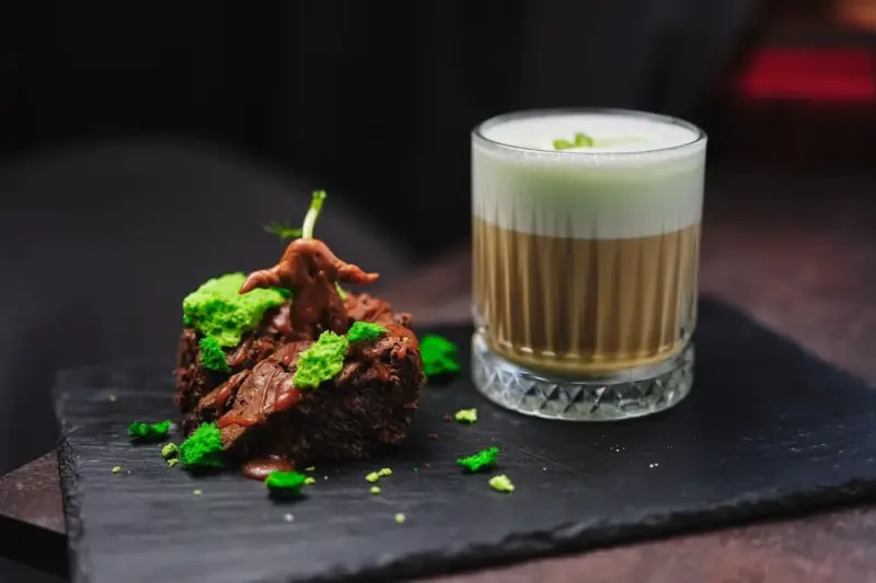 Дэсерт-мішка і кава з тапіёкай. З'явіліся першыя сэты да Gastrofest.Кава ў Гродне