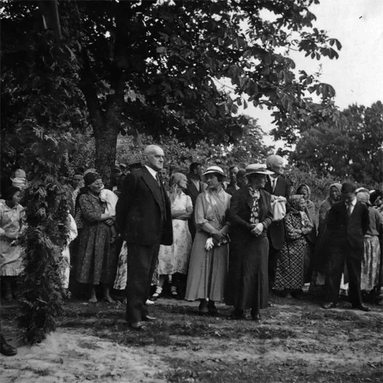 Роман Скирмунт в Поречье. 1930-е годы. Источник: личный архив автора