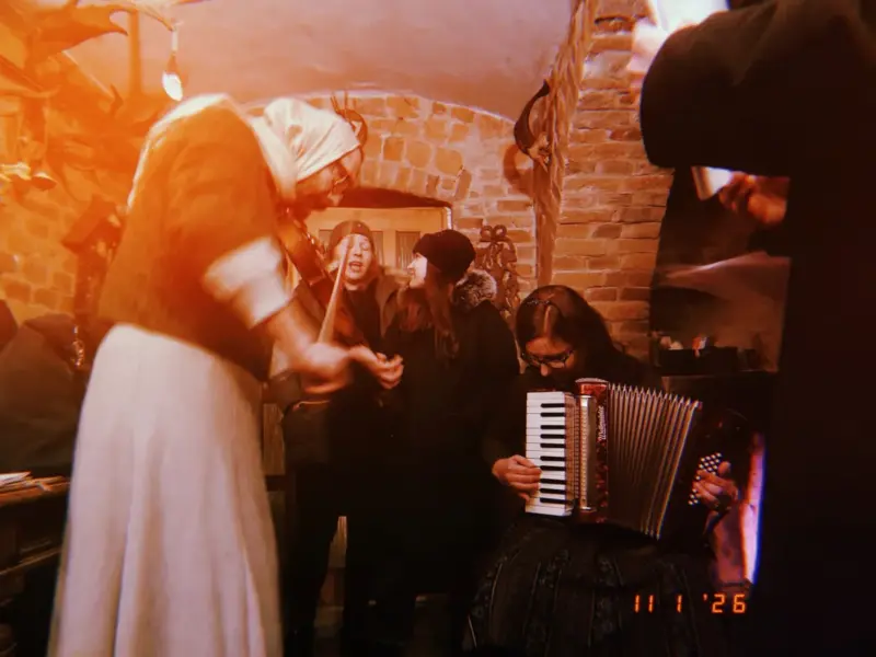 Беларускія каляды ў Польшчы. Фота: герояў