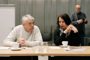 Гродзенскі прафесар Вячаслаў Швед, звольнены з універсітэта, выдаў энцыклапедыю пра Гродна Прафесар Вячаслаў Швед на пасяджэнні секцыі даследаванняў гісторыі Сібіры Польскай акадэміі навук у Беластоку. Фота: sybir.bialystok.pl