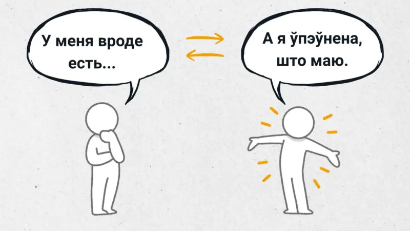 Мова ёсць і маю