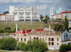 Пивзавод и драмтеатр Гродно