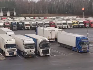 Літоўскія фуры пачнуць выязджаць з Беларусі Литовские грузовики