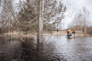 У Беларусі пачаліся паводкі - самая напружаная сітуацыя ў Гродзенскай вобласці У Беларусі пачаліся паводкі - самая напружаная сітуацыя ў Гродзенскай вобласці