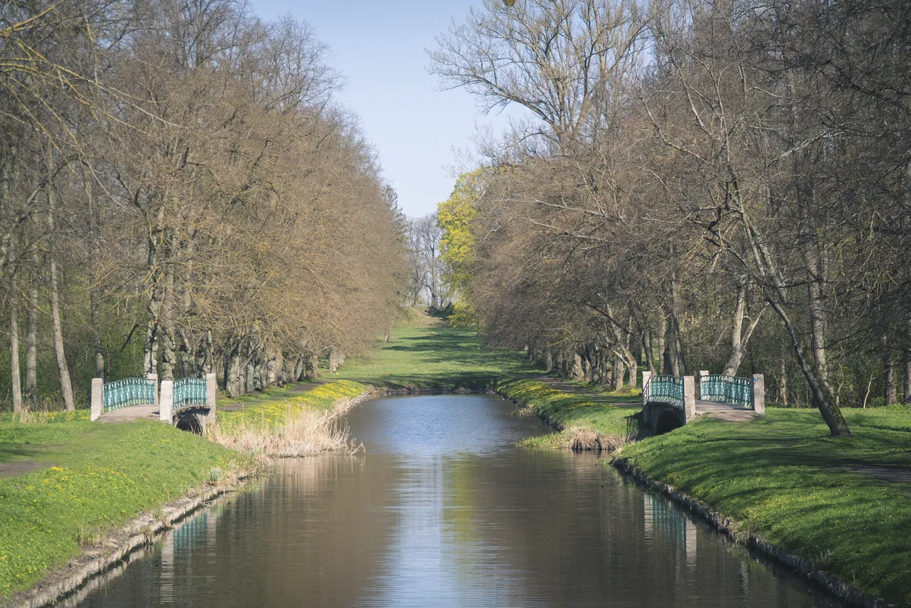 Парк каля палаца ў Хорашчы. Фота: Hrodna.life