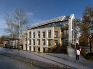 Архітэктар паказаў, як пасля перабудовы будзе выглядаць закінуты дом на Будзённага Праект перабудовы дома на Будзённага, 52 у Гродне. Фота: instagram.com/intelstock