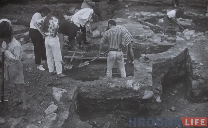 Начало археологических раскопок Фары Витовта. Начало 1990-х гг.
