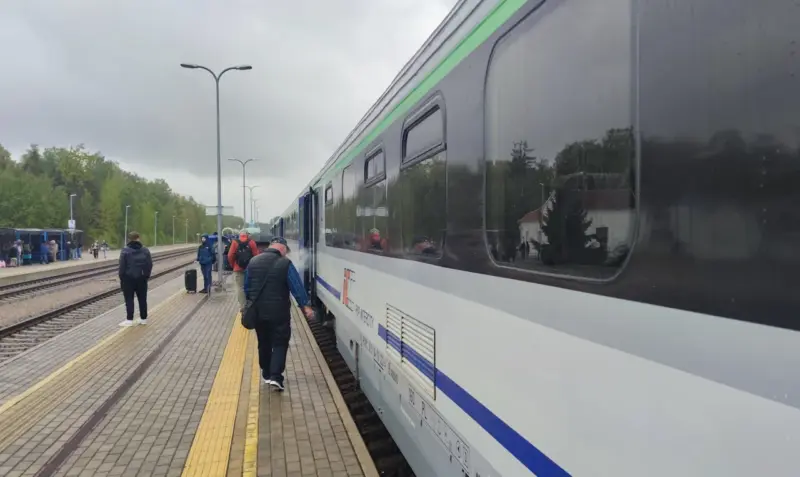 Польский поезд PKP Intercity. Фото: Hrodna.life