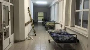 У Гродне гарэла бальніца: пацярпелі шэсць чалавек,сітуацыю кантралюе Мінздраў і мясцовыя ўлады пожар больница Гродно