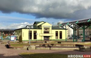 На аўтавакзале ў Гродне зробяць туалет - раней ён быў на вуліцы ў падвале Аўтавакзал Гродна. Фота: Hrodna.life