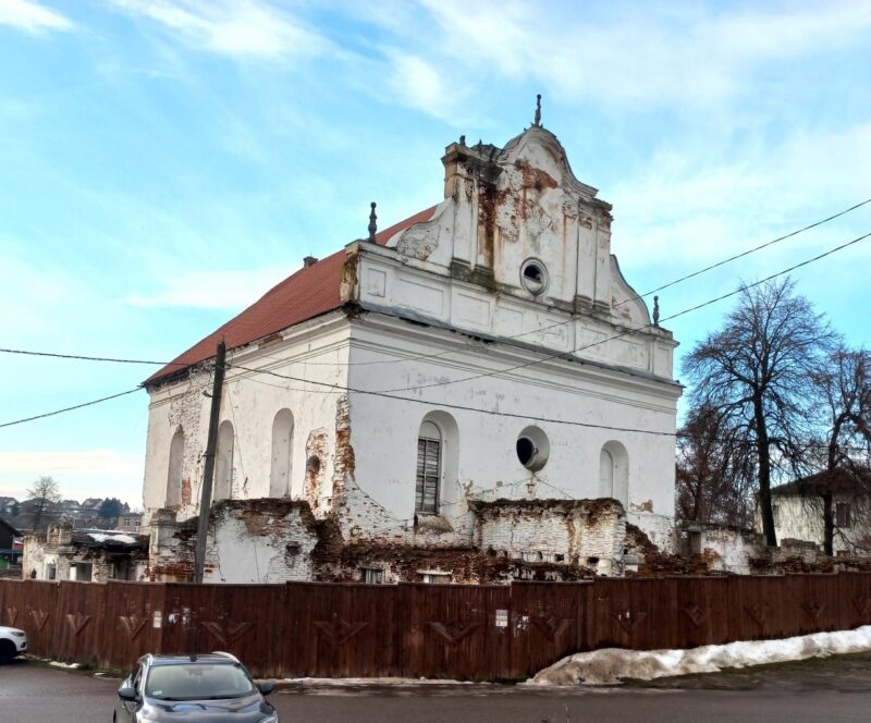 Гатовы праект рэканструкцыі сінагогі ў Слоніме. Яго пакуль не паказалі синагога - слоним